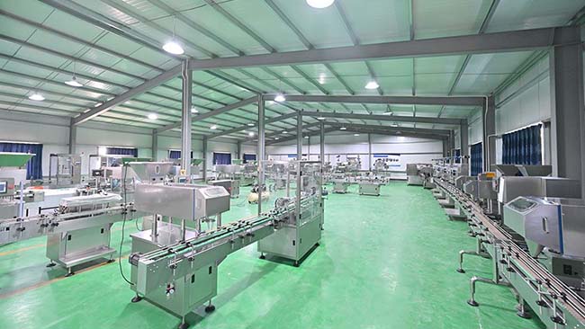 Pharmaceutical equipment manufacturer finished product workshop