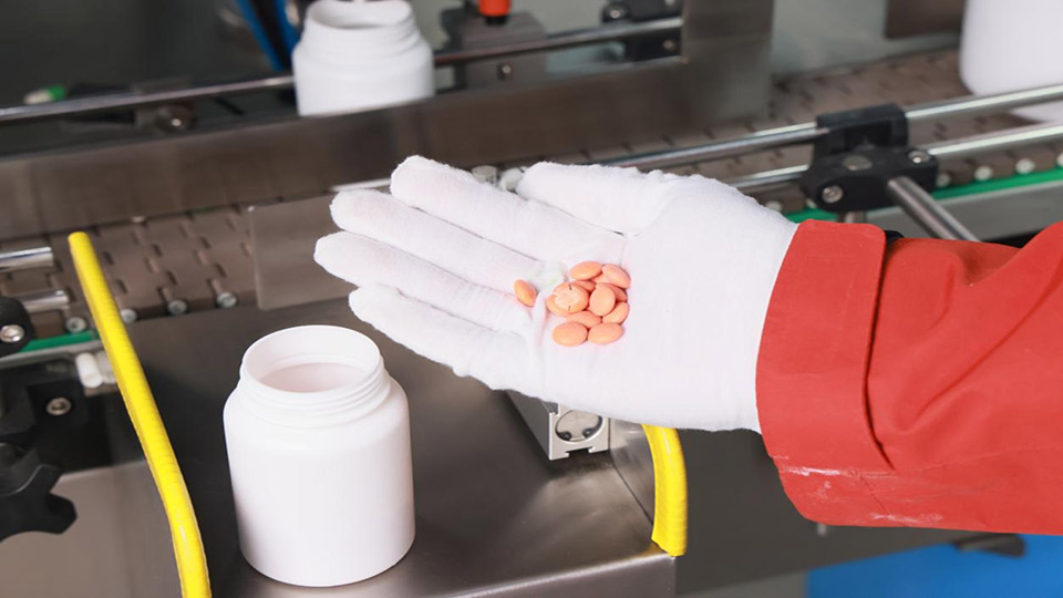 broken tablet rejection by vision counting filling machine