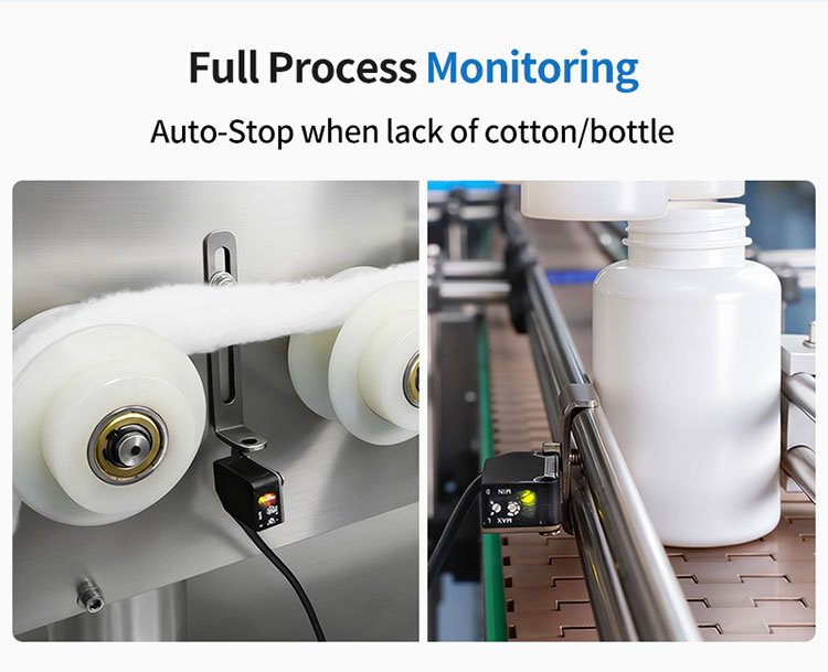 Cotton Inserting Machine