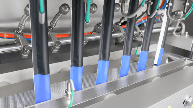 Multi-lane powder sachet packaging machine production consistency