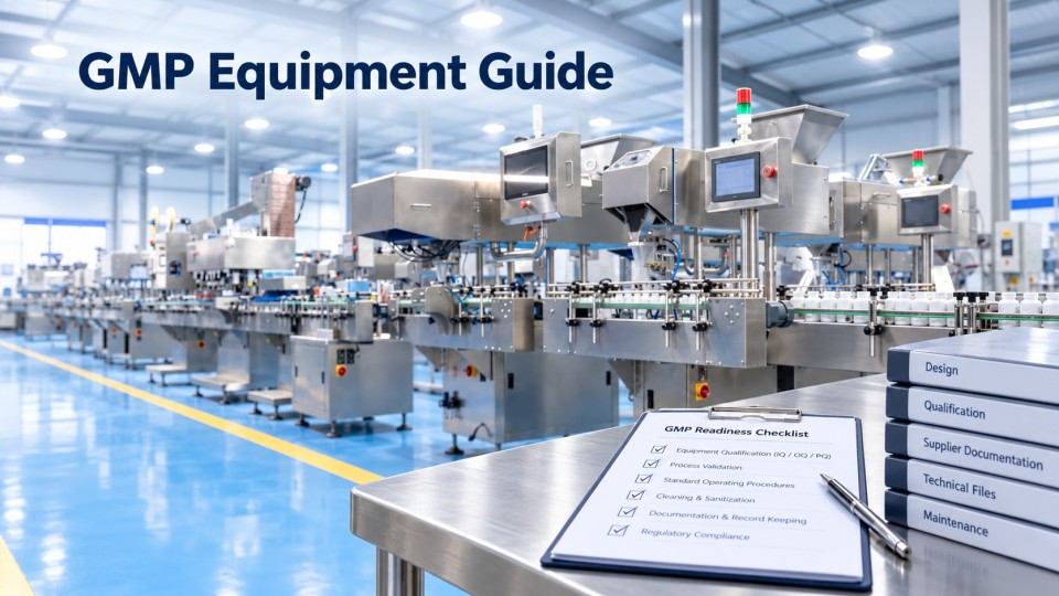 GMP requirements for pharmaceutical equipment buyer guide