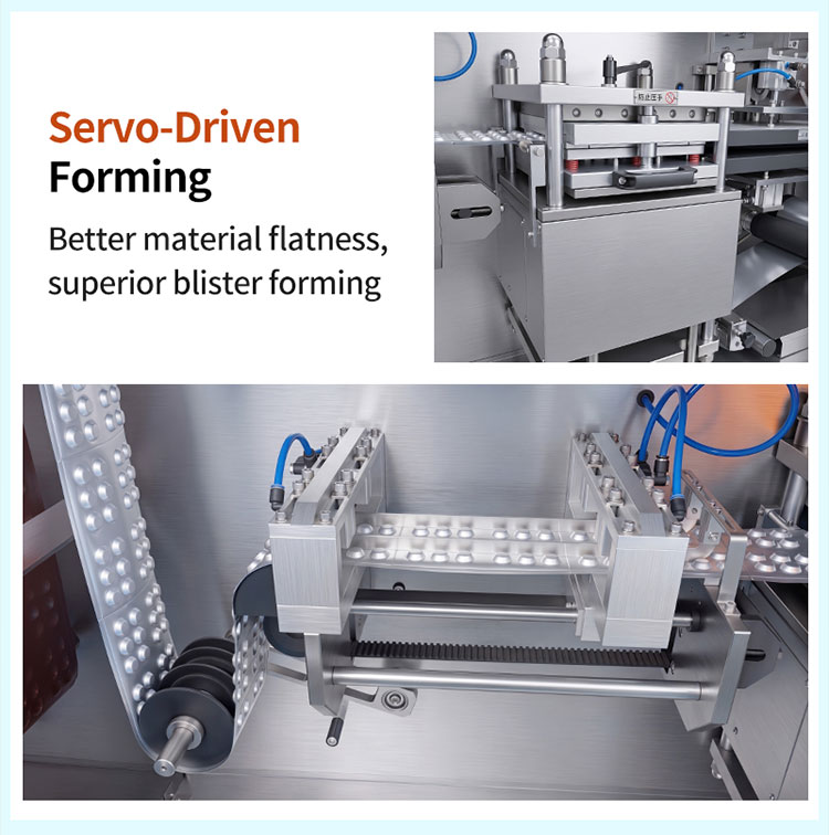 servo driven blister machine forming servo driven blister machine forming