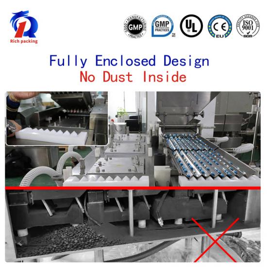 Electronic Capsule Counting Bottling Machine