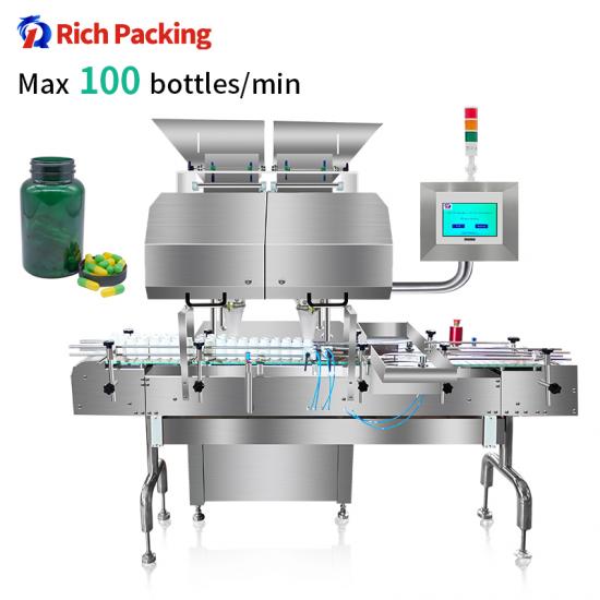 capsules counting machine for bottle filler