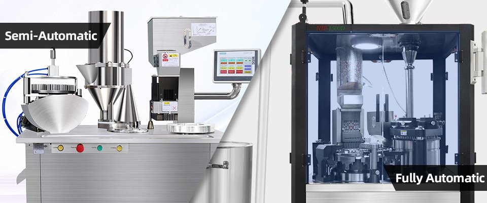 Was ist der Vorteil einer halbautomatischen Kapselfüllmaschine?