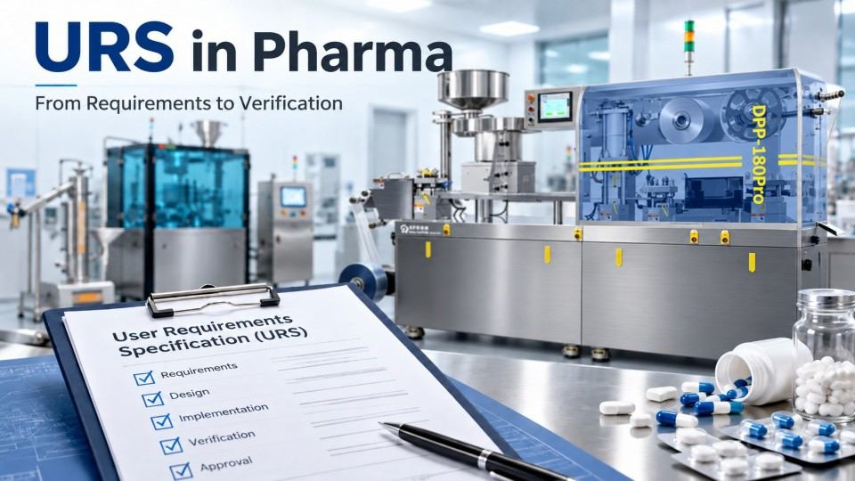Was ist eine Benutzeranforderungsspezifikation (URS) in der Pharmaindustrie? Beispiele, Vorlage & Ausrüstungsanforderungen