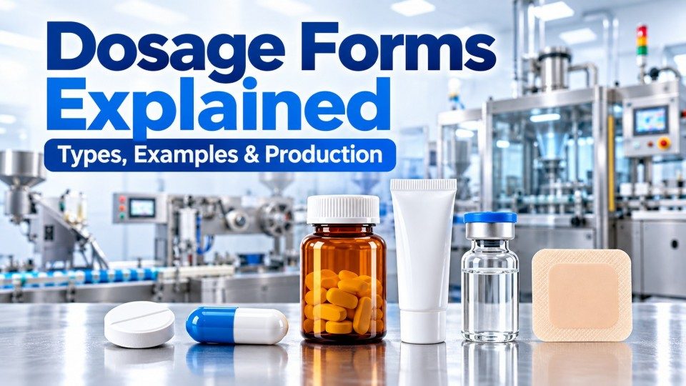 Was ist eine Darreichungsform? Ein vollständiger Leitfaden zu Arten, Beispielen und pharmazeutischer Produktion