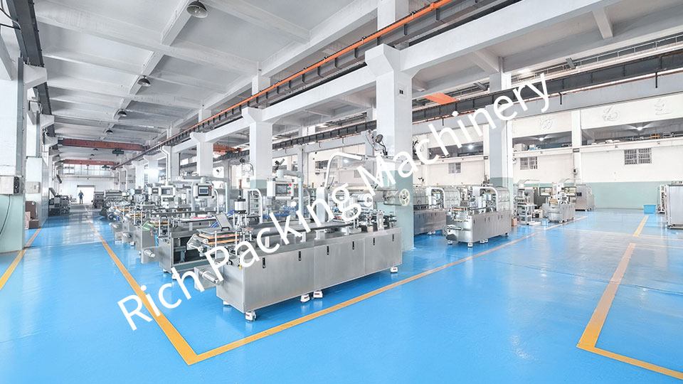 Blisterverpackungsmaschine Werkstatt