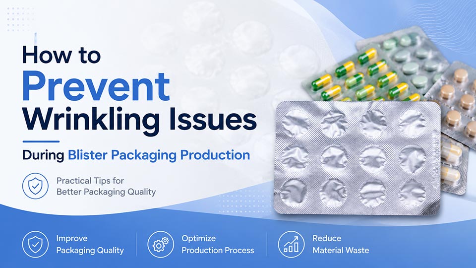 Wie man Faltenprobleme während der Blisterverpackungsproduktion verhindert