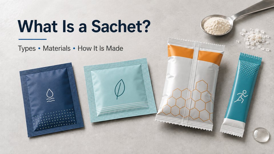 Was ist ein Sachet? Ein vollständiger Leitfaden zu Sachet-Verpackungen, Arten und deren Herstellung