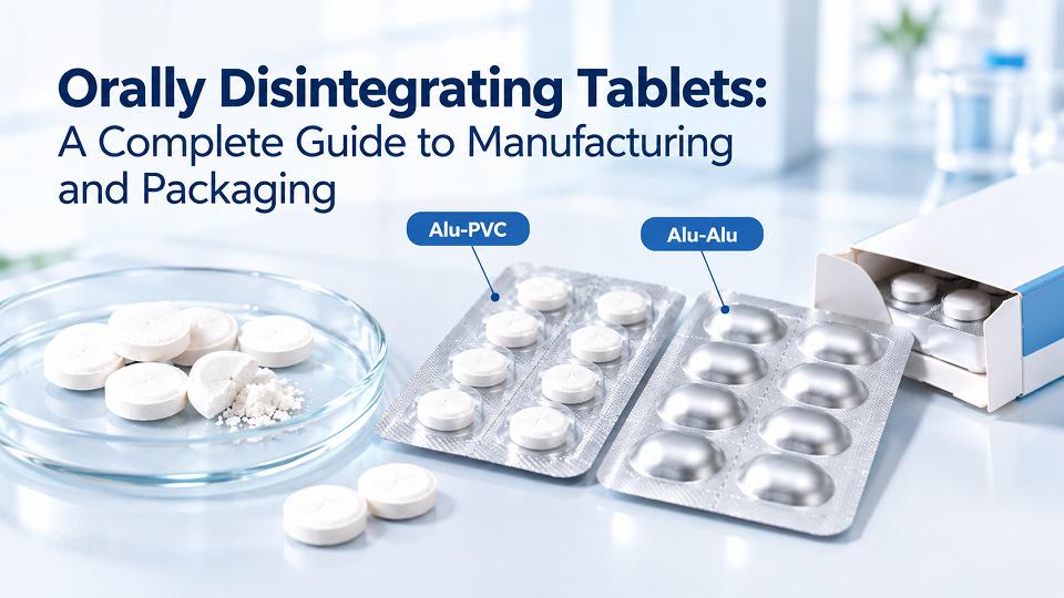 Oral zerfallende Tabletten: Ein vollständiger Leitfaden für Herstellung und Verpackung