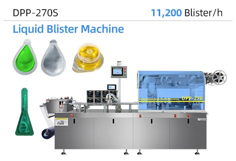 DPP-270S Flüssigkeitsblister-Verpackungsmaschine