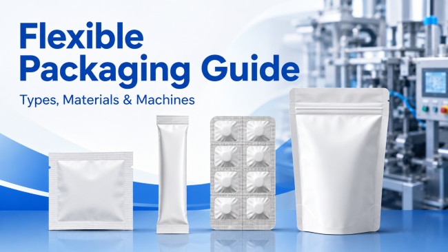 Flexible Verpackungen: Der vollständige Leitfaden zu Arten, Anwendungen, Materialien und Verpackungsmaschinen